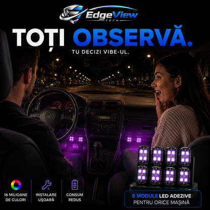 EdgeLights - Lumini Auto LED Wireless